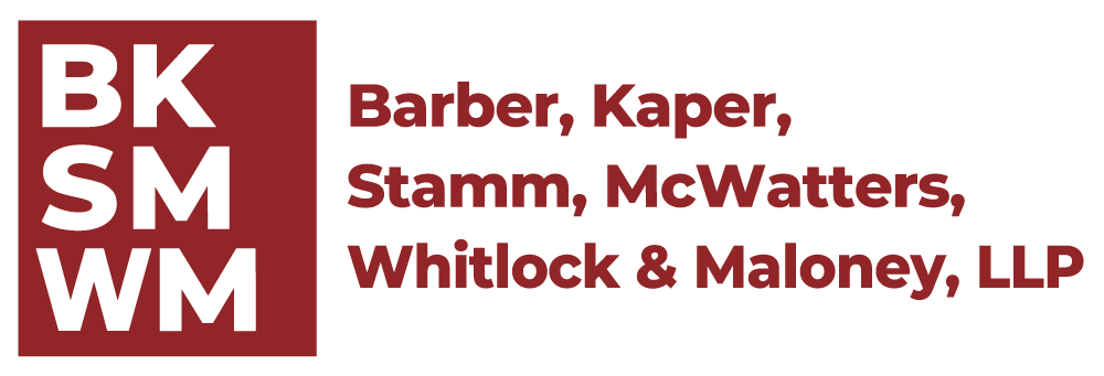 Barber, Kaper, Stamm, McWatters & Whitlock logo, Real Estate Attorney in Wauseon, OH